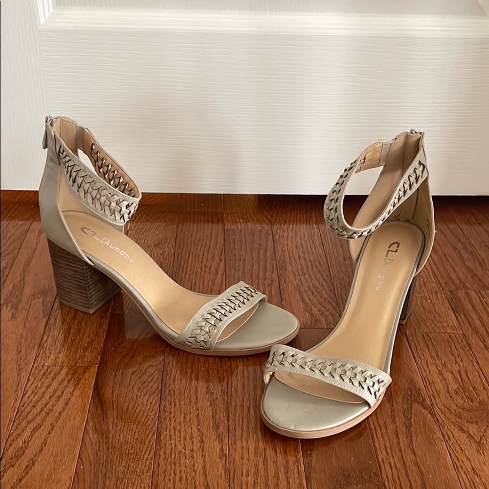 Heels with Ankle and Toe Strap